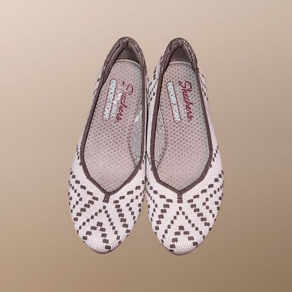 Women's Skechers, Cleo 2.0 - Be Amazed Flat Tan Size 7 - Picture 2 of 14